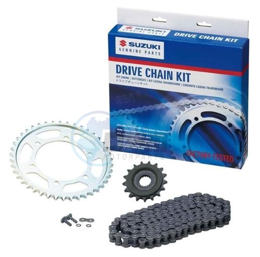 Product image: Suzuki - 27000-40851 - DRIVE CHAIN KIT 17-42  GSX-R1000/A L2-L6  0