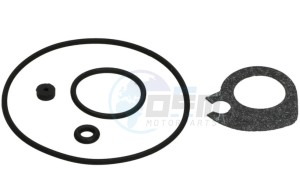 Product image: Piaggio - 498475 - GASKET SET, CARBURETOR 