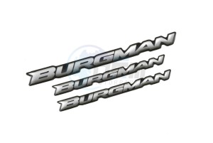 Product image: Suzuki - 990D0-SET01-PAD - DECAL ASSY BURGMANN 3PCS 