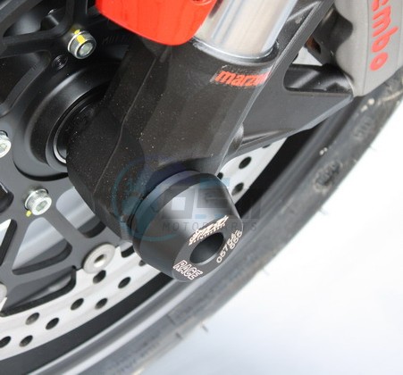 Product image: GSG-Mototechnik - 31-33-300 - Crash protector Front wheel  MV-Agusta  Brutale 990R / 1090RR 10-  1