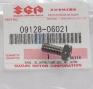 Product image: Suzuki - 09128-06021 - BOLT(6X14) 