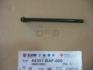 Product image: Sym - 44301-APG-000 - FR. WHEEL AXLE 