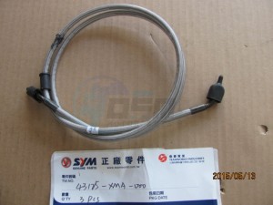 Product image: Sym - 43125-XMA-000 - RR BRAKE HOSE A COMP. 