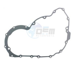 Product image: Yamaha - 5YU154510100 - GASKET, CRANKCASE COVER 1 