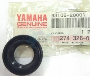 Product image: Yamaha - 931062000100 - OIL SEAL  