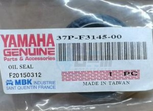 Product image: Yamaha - 37PF31450000 - OIL SEAL 