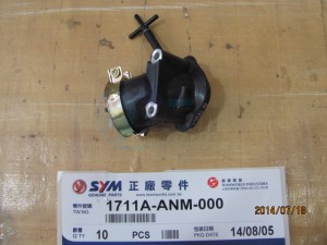 Product image: Sym - 1711A-ANM-000 - INLET PIPE ASSY 