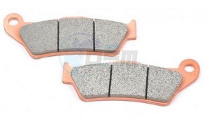 Product image: Yamaha - BW3F58050000 - BRAKE PAD KIT 