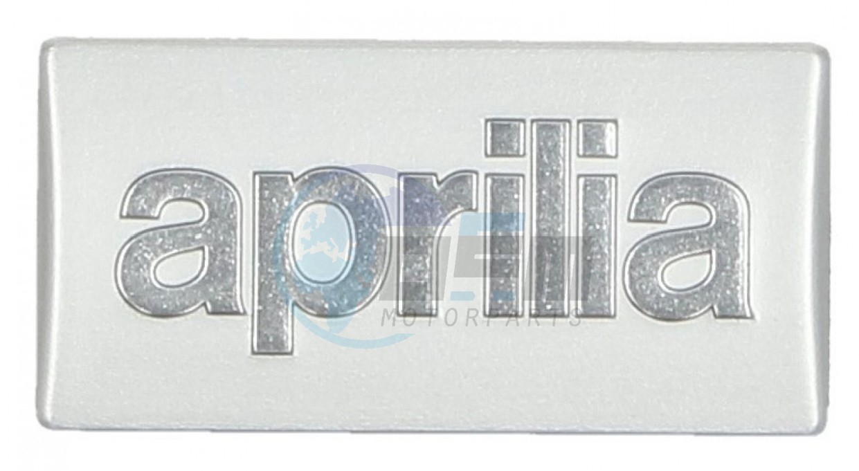 Product image: Piaggio - 858472 - NAME PLATE  0