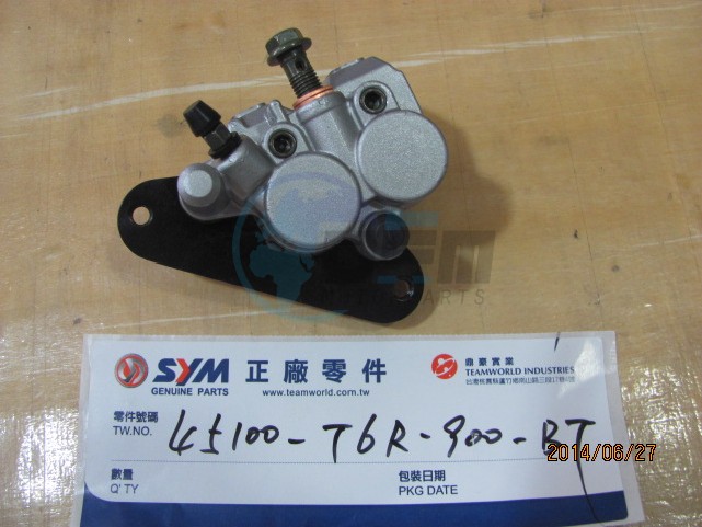 Product image: Sym - 45100-T6R-900-BT - FR. CALIPER ASSY  0