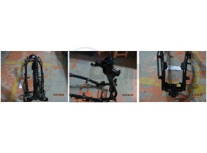 Product image: Sym - 50100-XPA-000 - FRAME BODY COMP 