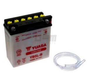 Product image: Yamaha - 9079R2428500 - BATTERY (YB5L-B) 