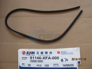 Product image: Sym - 81146-XFA-000 - INNER BOX SEAL 