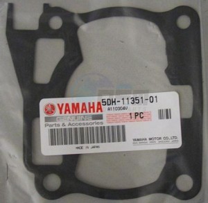 Product image: Yamaha - 5DH113510100 - GASKET, CYLINDER  