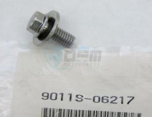 Product image: Yamaha - 901190621700 - BOLT, WITH WASHER(4ES) 