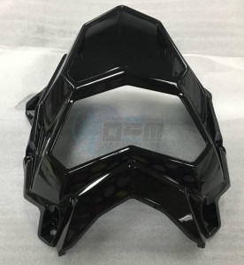 Product image: Sym - 33105-NHA-000-K - FR. HEAD LIGHT COVER(BK-001C) 