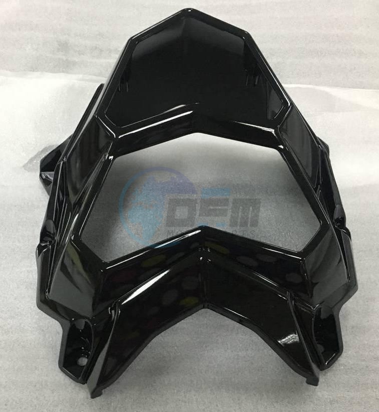 Product image: Sym - 33105-NHA-000-K - FR. HEAD LIGHT COVER(BK-001C)  0