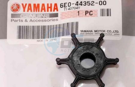 Product image: Yamaha - 6E0443520000 - IMPELLER  0