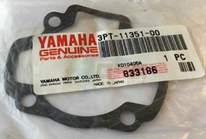 Product image: Yamaha - 3PT113510000 - GASKET, CYLINDER 