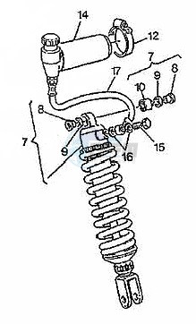 Product image: Cagiva - 800074032 - SHOCK-ABSORBER  0