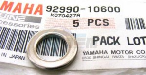 Product image: Yamaha - 929901060000 - WASHER, PLATE 