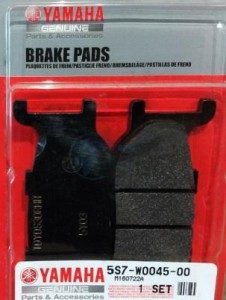 Product image: Yamaha - 5S7W00450000 - BRAKE PAD KIT 