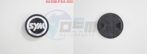 Product image: Sym - 6430B-FSA-000 - SYM LOGO BASE ASSY ( BK-001U ) 