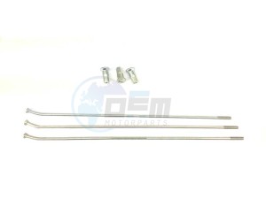 Product image: Rieju - 0/K00.540.0000 - SET SPOKE REAR WHEEL (3 DIMENSIONS) 