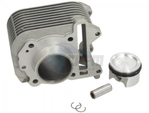 Product image: Vespa - 1A000771 - Cylinder - piston - pin - parts- rings assembly  