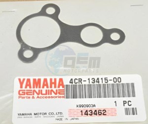 Product image: Yamaha - 4CR134150000 - SEAL, OIL STRAINER 