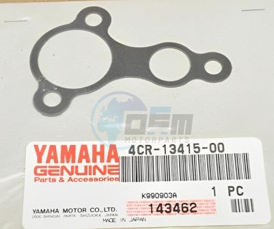 Product image: Yamaha - 4CR134150000 - SEAL, OIL STRAINER  0