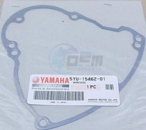 Product image: Yamaha - 5YU154620100 - GASKET, CRANKCASE COVER 3 