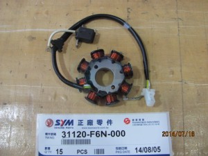 Product image: Sym - 31120-F6N-000 - STATOR COMP 