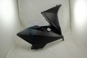 Product image: Sym - 64302-X8A-000-KC - L FR. COVER(BK-007U) 