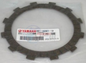 Product image: Yamaha - 341163211300 - PLATE, FRICTION  