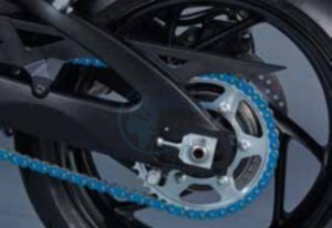 Product image: Suzuki - 27600-33E60-120 - COLOURED CHAIN, RED 