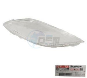 Product image: Yamaha - 5D6H33420000 - LENS, FLASHER 2 