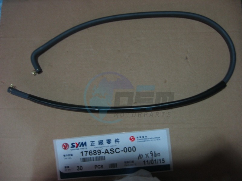 Product image: Sym - 17689-ASC-000 - FUEL TUBE  1