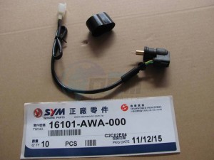 Product image: Sym - 16101-AWA-000 - CARB. AUTO BY-ST ASSY 