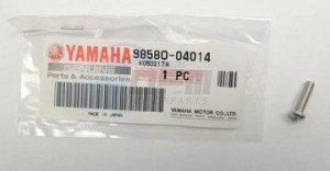 Product image: Yamaha - 985800401400 - SCREW, PAN HEAD  