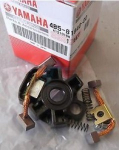 Product image: Yamaha - 4B5818400000 - BRUSH HOLDER ASSY 