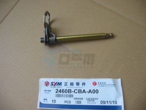 Product image: Sym - 2460B-CBA-A00 - GEAR SHIFT SPINDLE 