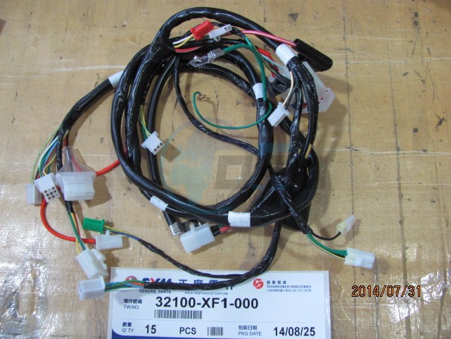 Product image: Sym - 32100-XF1-000 - DRAADBOOM FIDDLE3  0