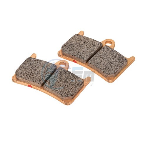 Product image: Yamaha - B97F58060000 - BRAKE PAD SET REAR  0