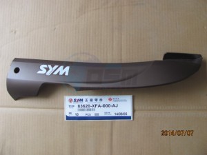 Product image: Sym - 83620-XFA-000-AJ - L. SIDE COVER (BR-497U) 