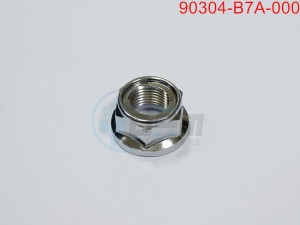 Product image: Sym - 90304-B7A-000 - RR.AXLE U NUT 16MM 