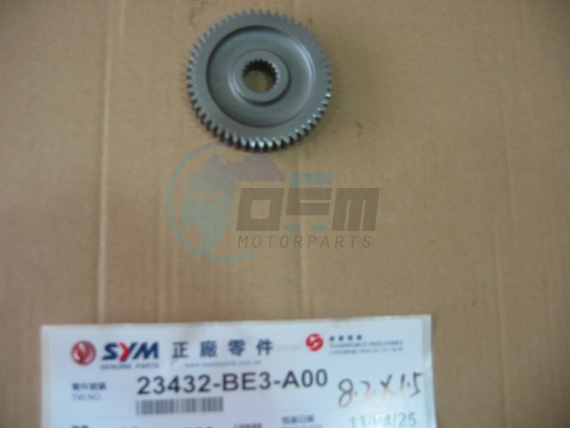 Product image: Sym - 23432-BE3-A00 - FINAL GEAR  0