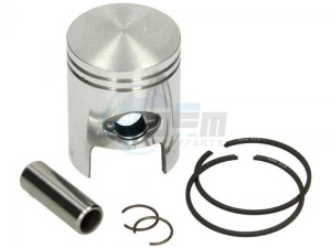 Product image: Aprilia - 4878020004 - PISTON ASSY 50cc CAT 4 