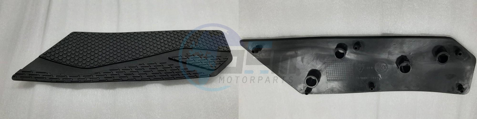 Product image: Sym - 64323-TL1-000-KA - R. FLOOR MAT B BK-001U  0