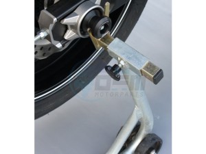 Product image: GSG-Mototechnik - HSKP-7-393 - Crash protector Rear wheel  Yamaha  XSR 700 